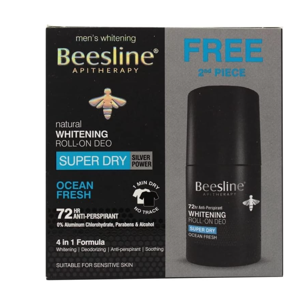 BEESLINE WHITENING ROLL ON SUPER DRY OCEAN FRESH (1+1)