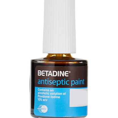 Betadine Antiseptic Paint 10% Povidone-Iodine 8ml | Wound Antiseptic