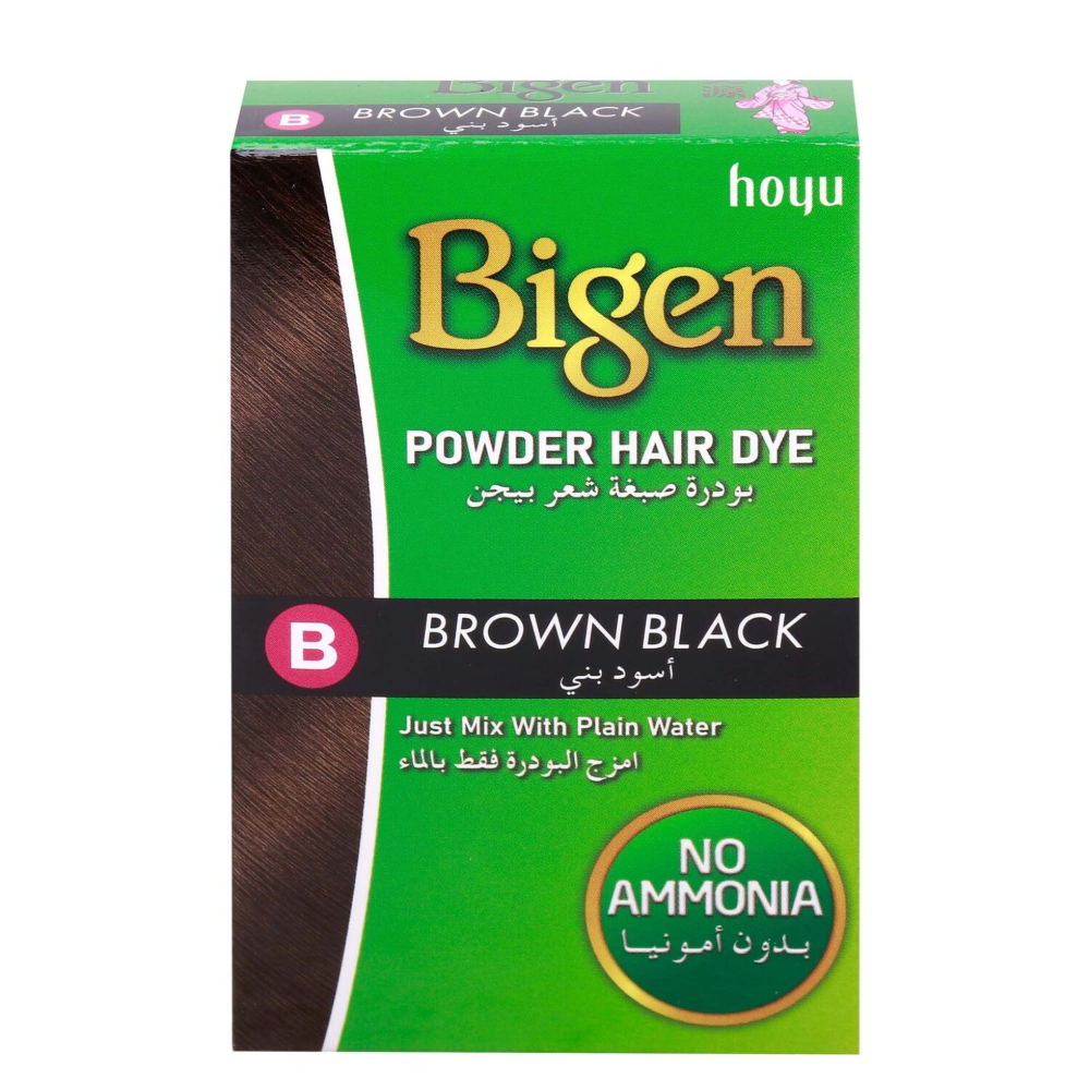 Bigen Brown Black Powder Hair Dye, 6G