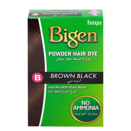 Bigen Brown Black Powder Hair Dye, 6G