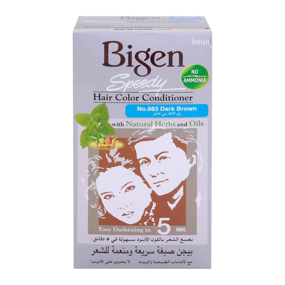 Bigen Hair Colour Conditioner Speedy 883 Dark Brown