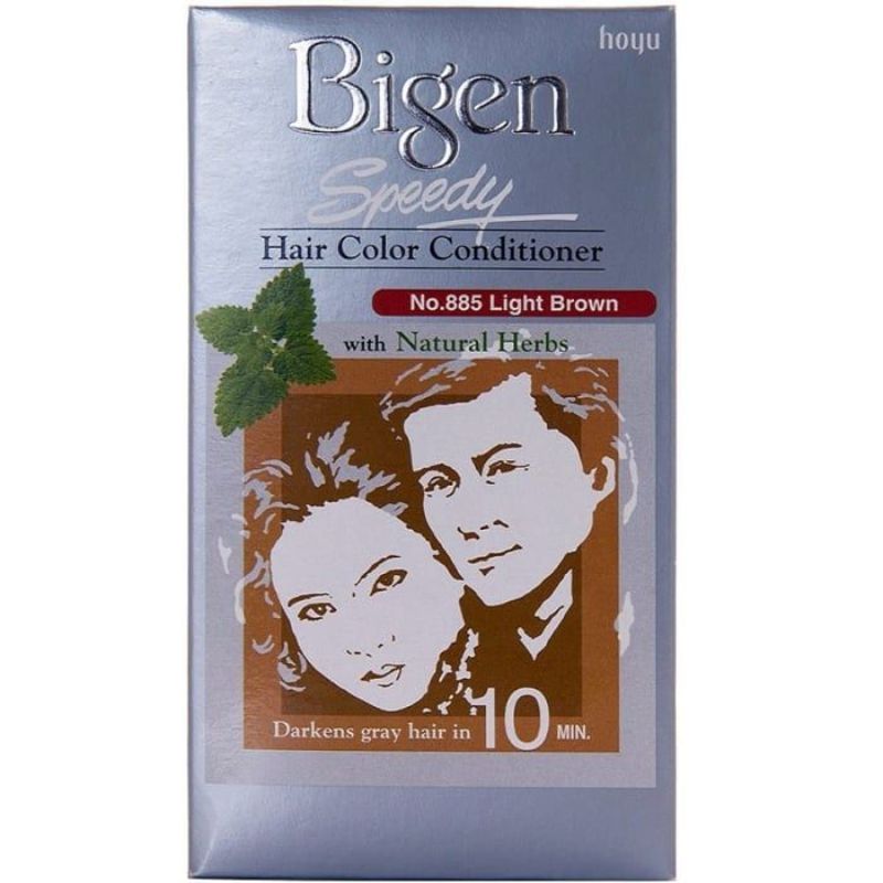 Bigen Speedy No.885 Light Brown Hair Colour Conditioner, 80G