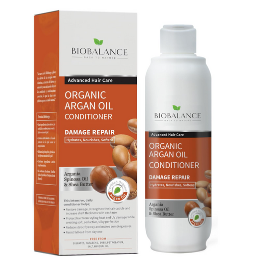 Bio Balance Damage Repair Hair Conditioner With Organic Argan Oil & Shea Butter, 330ml