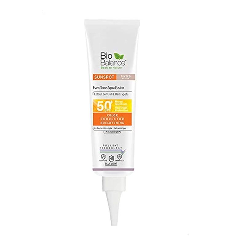 Bio Balance Even Tone Aqua Fusion Facial Sunscreen For Dark Spots Spf50+, 40ml
