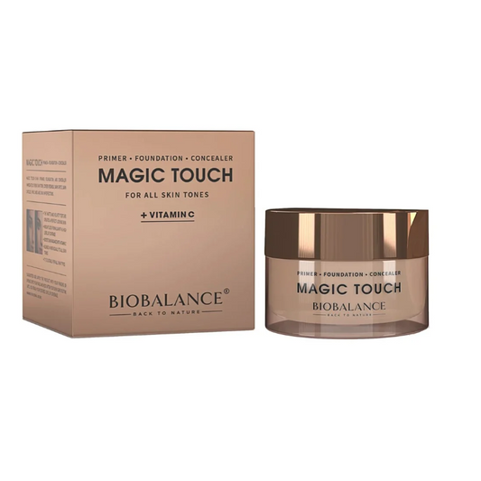 Bio Balance Magic Touch 3in1 Primer, Foundation & Concealer With Vitamin C For All Skin Tones, 30ml