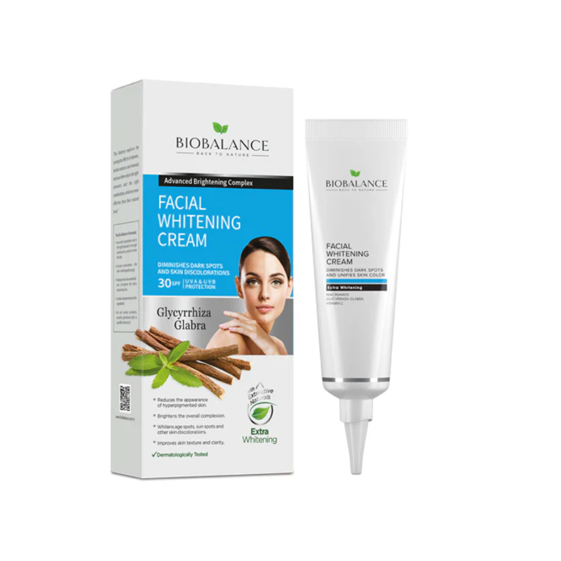 Bio Balance Whitening Night Face Cream with Glycyrrhiza Glabra, 55ml