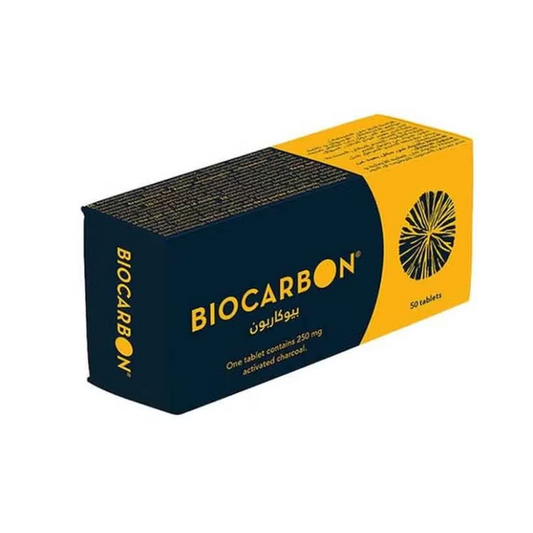 Biocarbon Diarrhea Relief Tablets, 50 Tablets