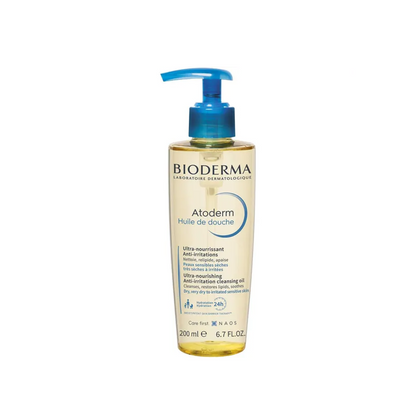Bioderma Atoderm Huile de Douche Nourishing Shower Oil for Dry & Sensitive Skin, 200ml