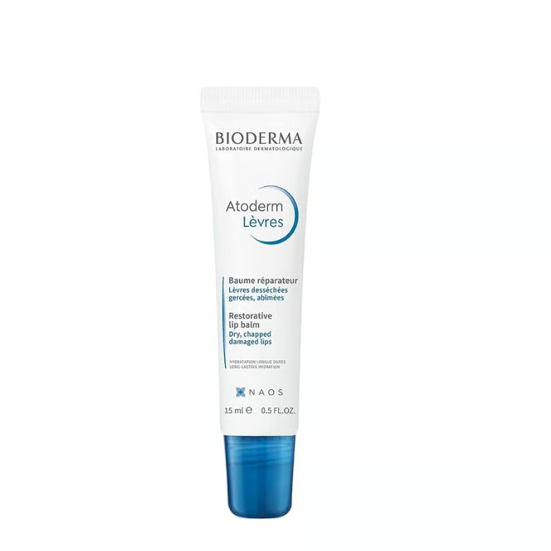 Bioderma Atoderm Lèvres Hypoallergenic Restorative Lip Balm for Dry & Chapped Lips