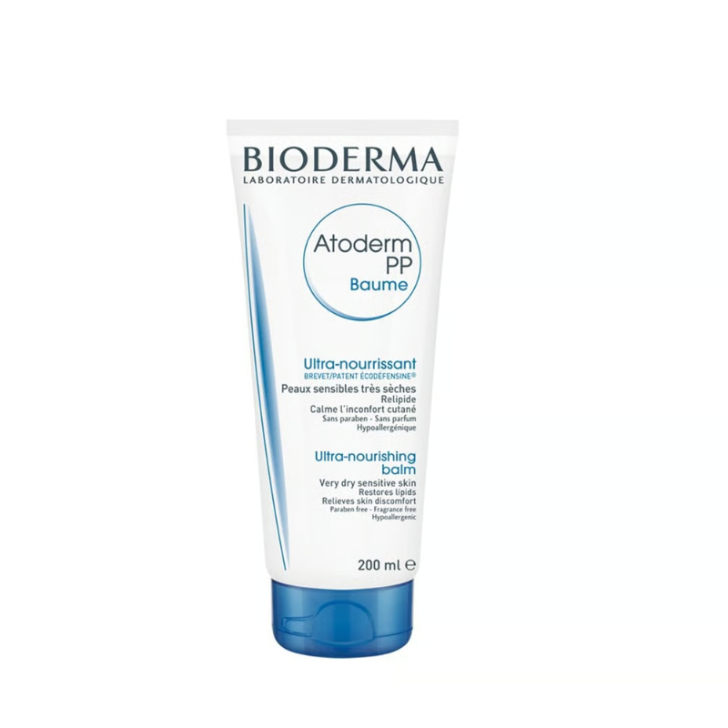 Bioderma Atoderm PP Baume Hypoallergenic Ultra-Nourishing Balm for Dry & Sensitive Skin, 200ml