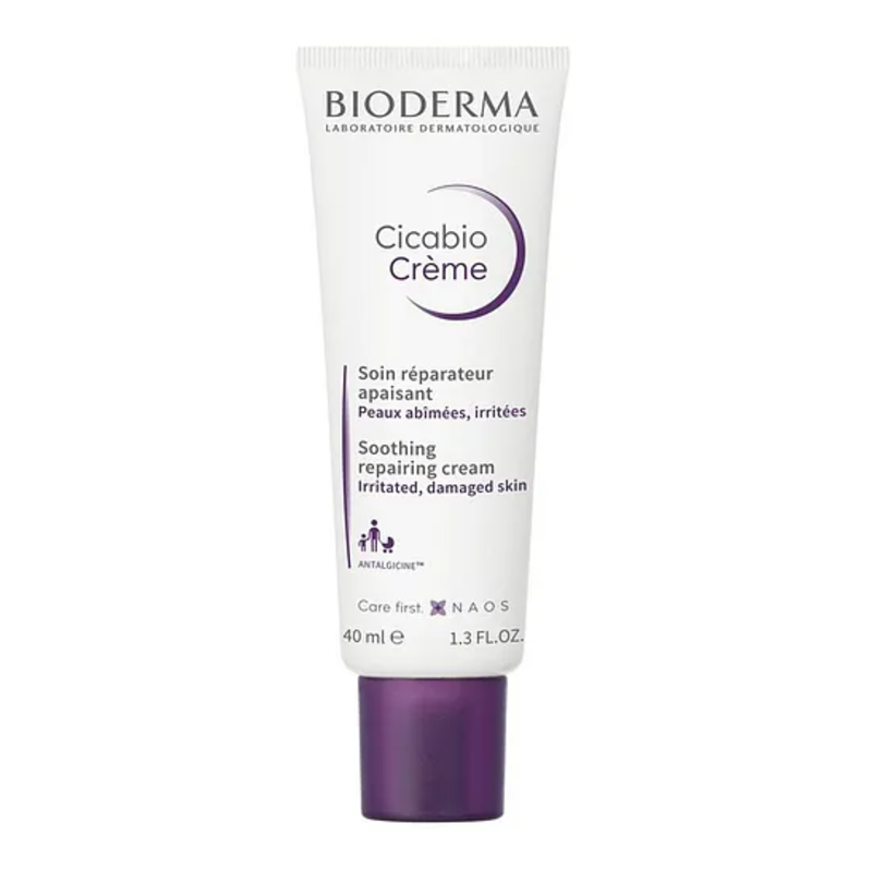 Bioderma Cicabio Repairing & Soothing Cream for Irritated & Damaged Skin, 40ml