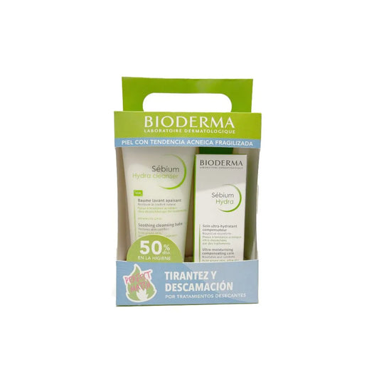 Bioderma Sebium Hydra Cream + Sebium Hydra Cleanser (Offer Pack)
