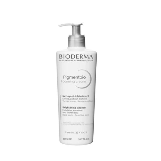 Bioderma Pigmentbio Foaming Cream For Hyperpigmentation Skin Cleansing, 500ml