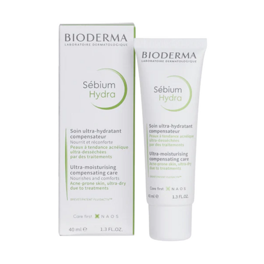 Bioderma Sebium Hydra Cream For Acne & Blemishes Skin Moisturizing, 40Ml 173069