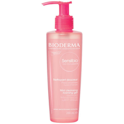 Bioderma Sensibio Gel Moussant Cleansing & Soothing Gel 200ml