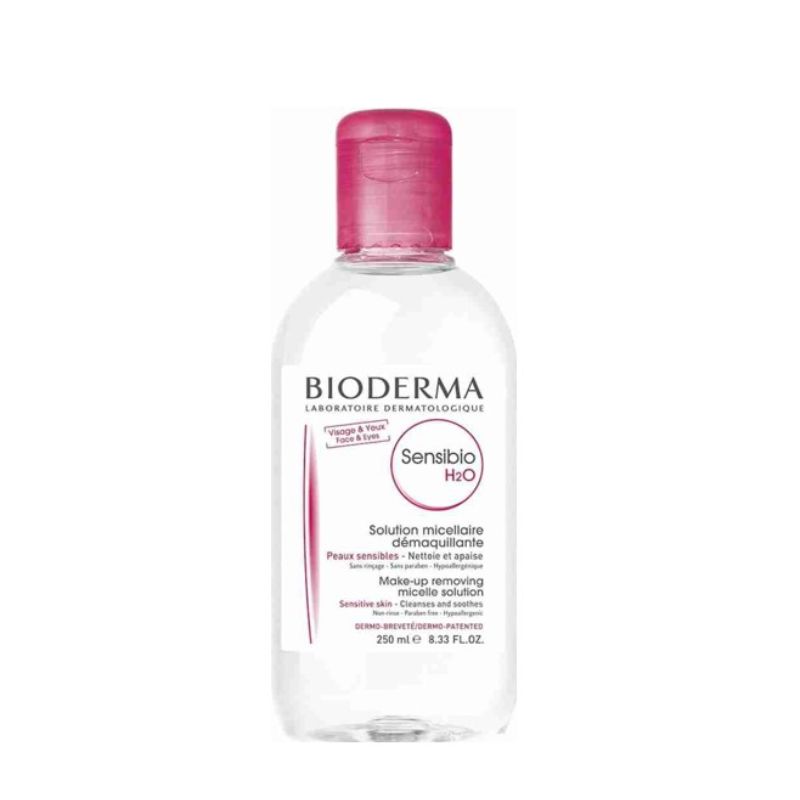 Bioderma Sensibio H2O Micellar Water Makeup Remover for Sensitive Skin, 250ml