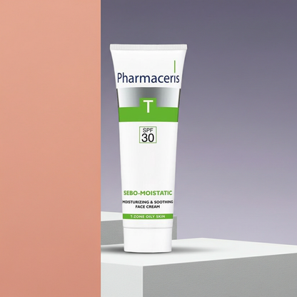 Pharmaceris T Sebo-Moistatic Moisturizing & Soothing Face Cream SPF 30 50 ml