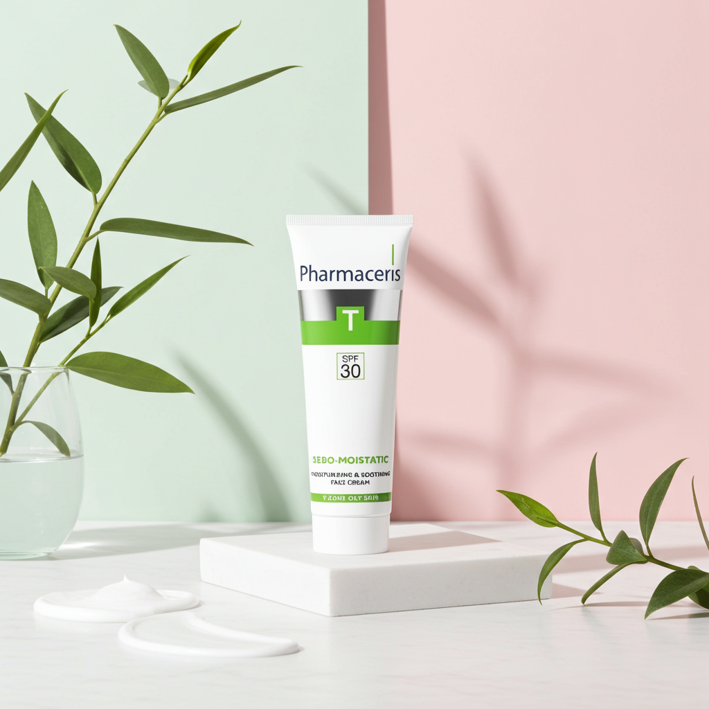 Pharmaceris T Sebo-Moistatic Moisturizing & Soothing Face Cream SPF 30 50 ml