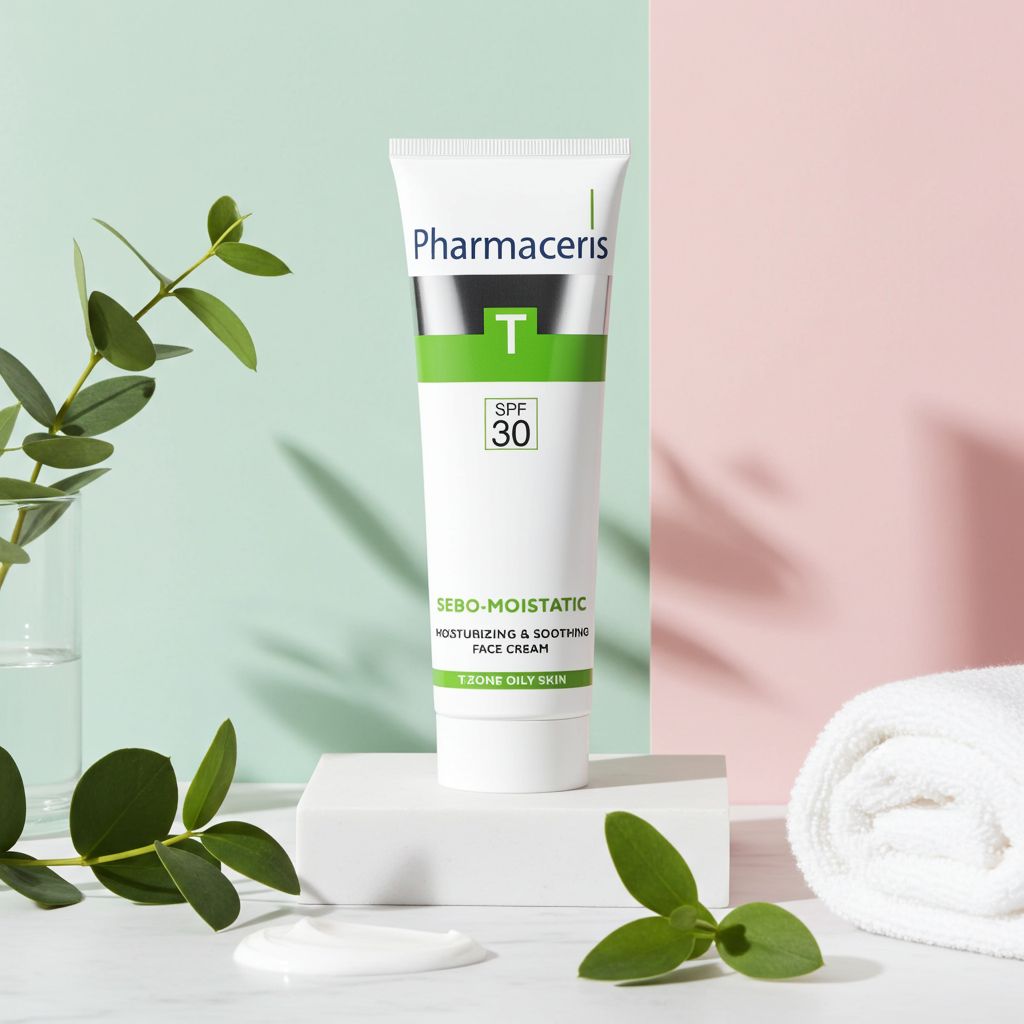 Pharmaceris T Sebo-Moistatic Moisturizing & Soothing Face Cream SPF 30 50 ml