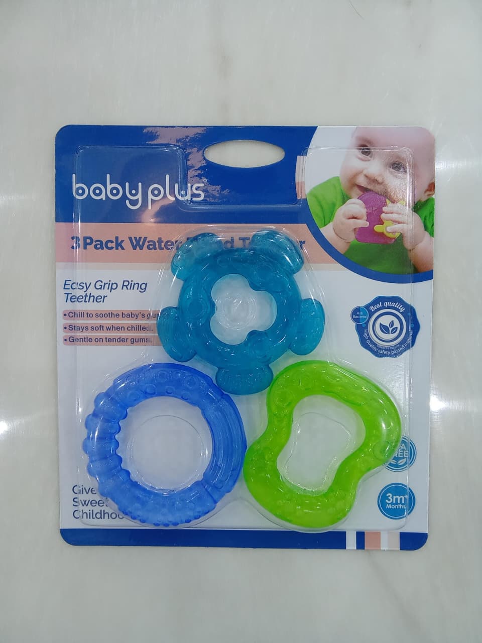 Bp 10403 3Pk Water Filled Teether