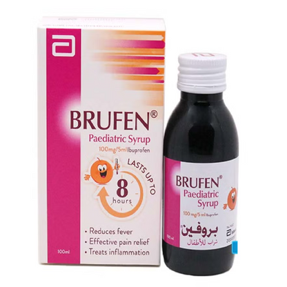 Brufen Syrup 100ml (Ibuprofen 100mg/5ml)