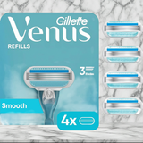 Gillette Venus 3 Smooth Razor Blades 4S