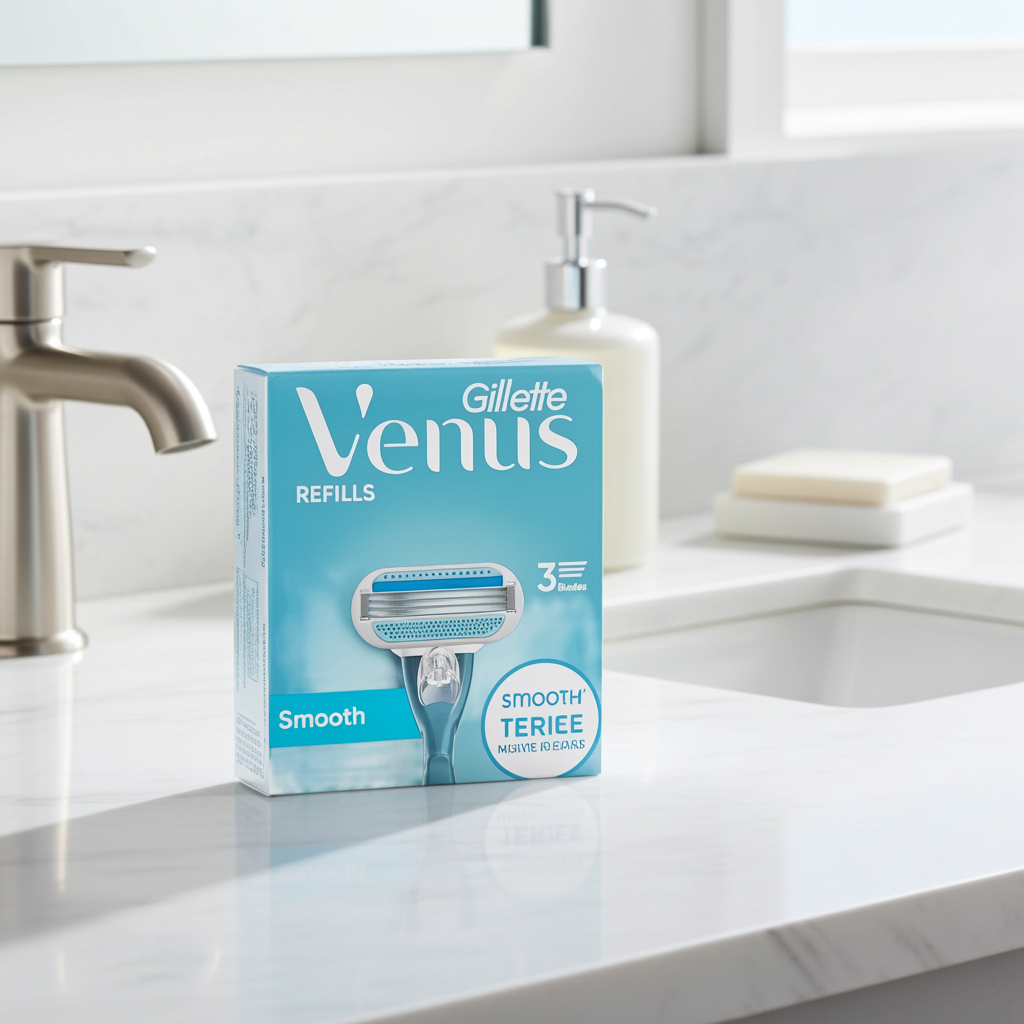 Gillette Venus 3 Smooth Razor Blades 4S