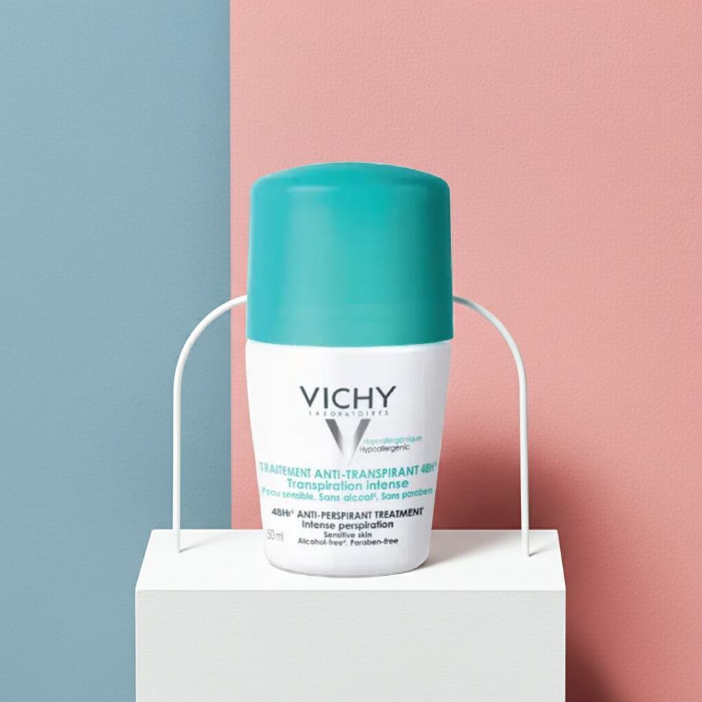 Vichy 48H Anti-Perspirant Deodorant Intensive Treatment Roll-On 50ml – Sensitive Skin