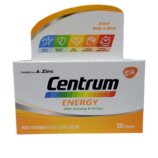 Centrum Energy Multivitamin Tablets 30 Pieces
