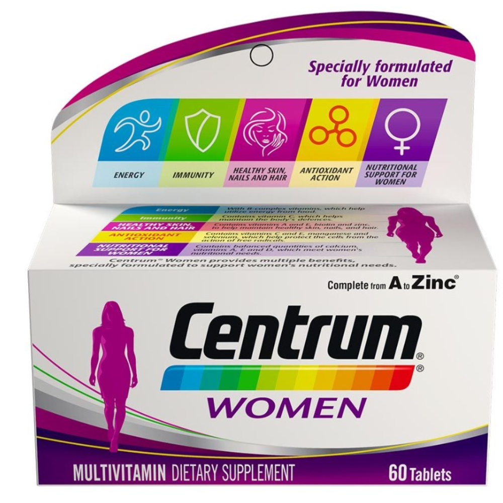 Centrum For Women Tablets 60 Pieces