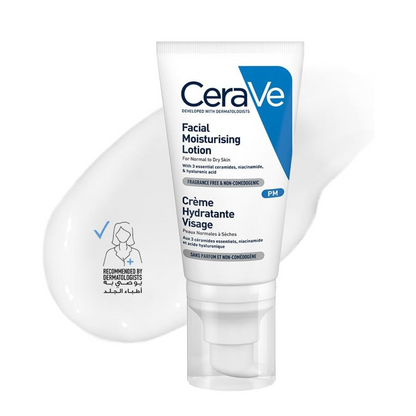 CeraVe PM Facial Moisturizing Lotion 52ml (1.75 fl oz)