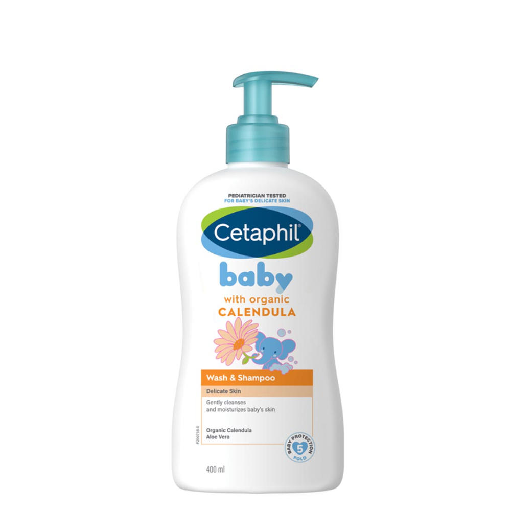 Cetaphil Baby Daily Lotion Organic Calendula, 400Ml