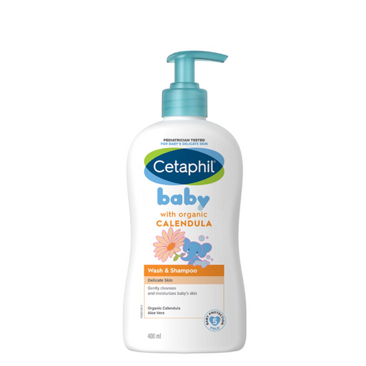 Cetaphil Baby Daily Lotion Organic Calendula, 400Ml