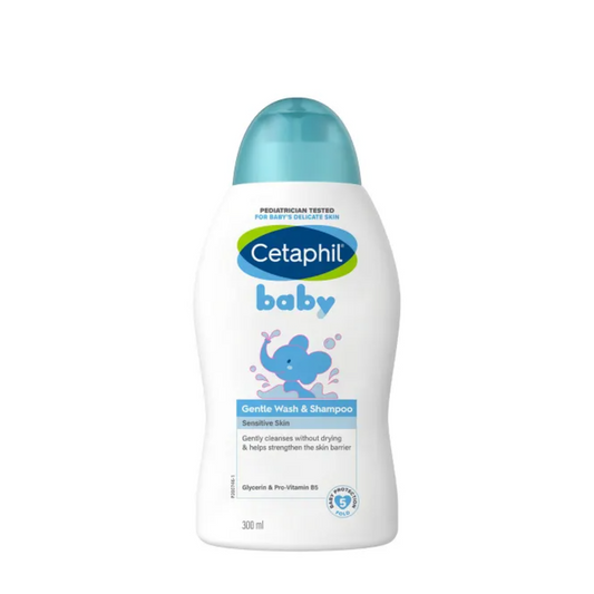 Cetaphil Baby Gentle Wash & Shampoo, 300Ml