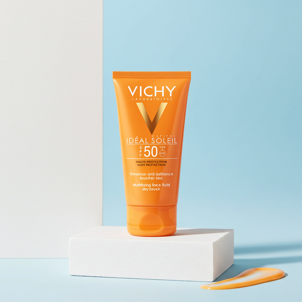 Vichy Capital Soleil Dry Touch Anti-Shine Sunscreen SPF50 50ml – Oily Skin (1+1 Offer)