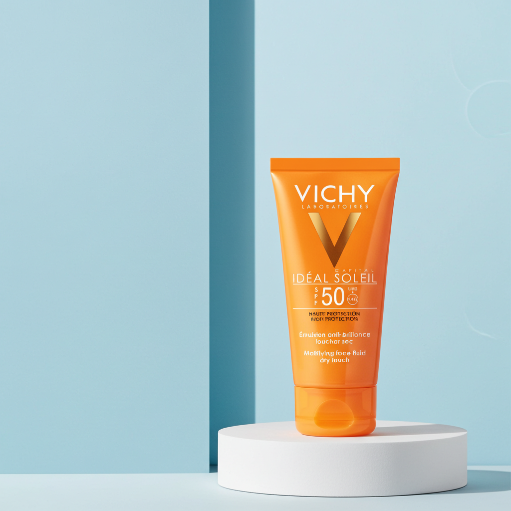 Vichy Capital Soleil Dry Touch Anti-Shine Sunscreen SPF50 50ml – Oily Skin (1+1 Offer)