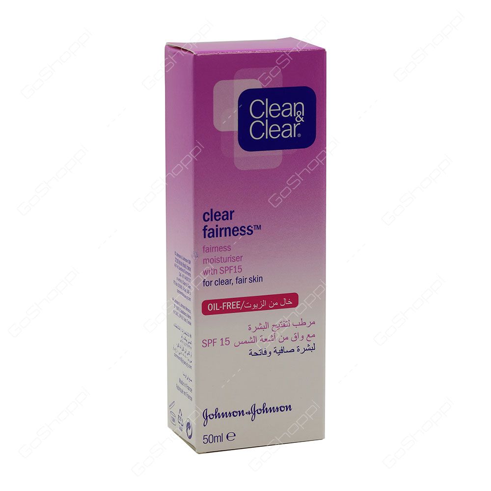 Clean & Clear Fairness Moisturiser 50 Ml