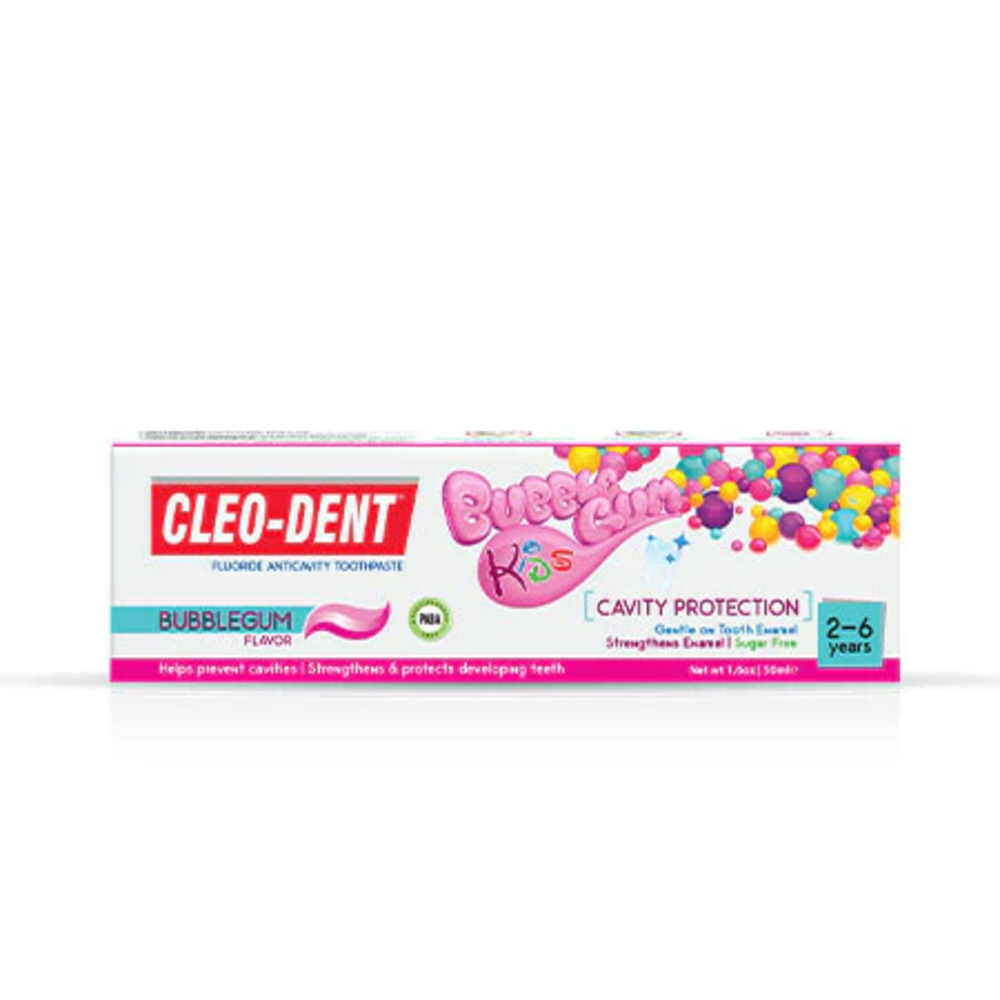 Cleo-Dent T Paste Kids Bubble Gum 50 Ml (Opd-2059)