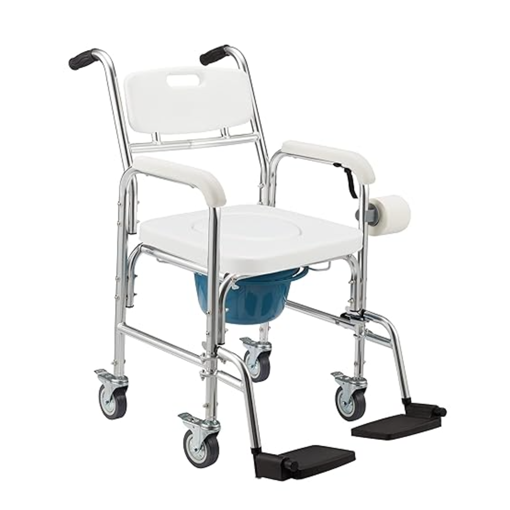 Commode Chair With Wheels (Orthotec)