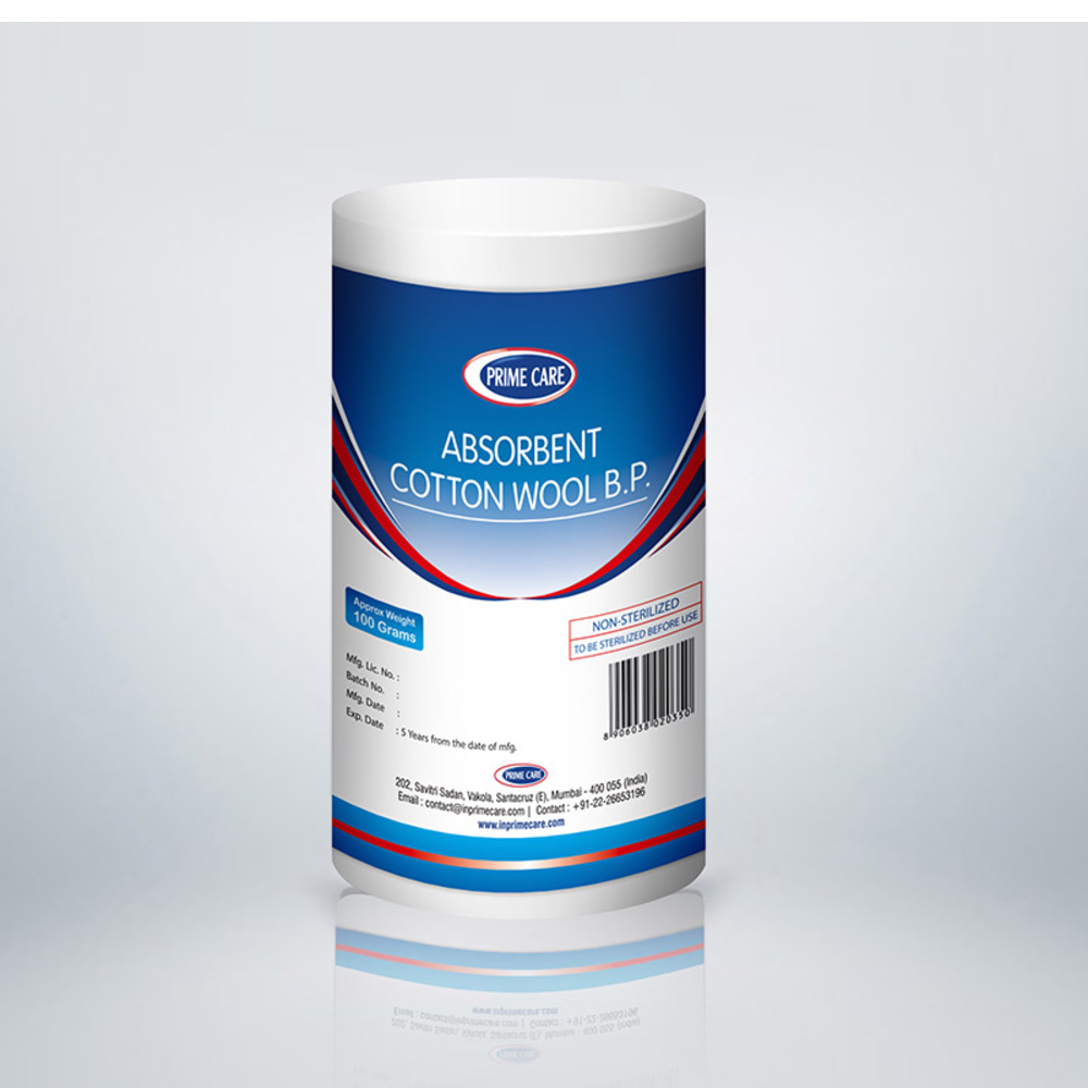 Cotton Roll 100Gm (Prime Care)