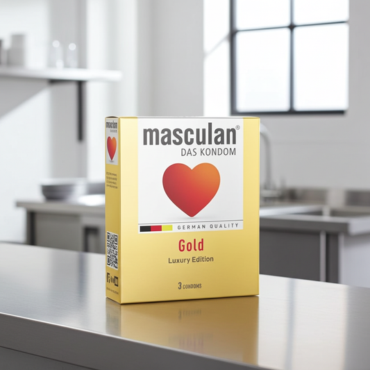 Masculan Gold Premium Condoms – 3 Pack