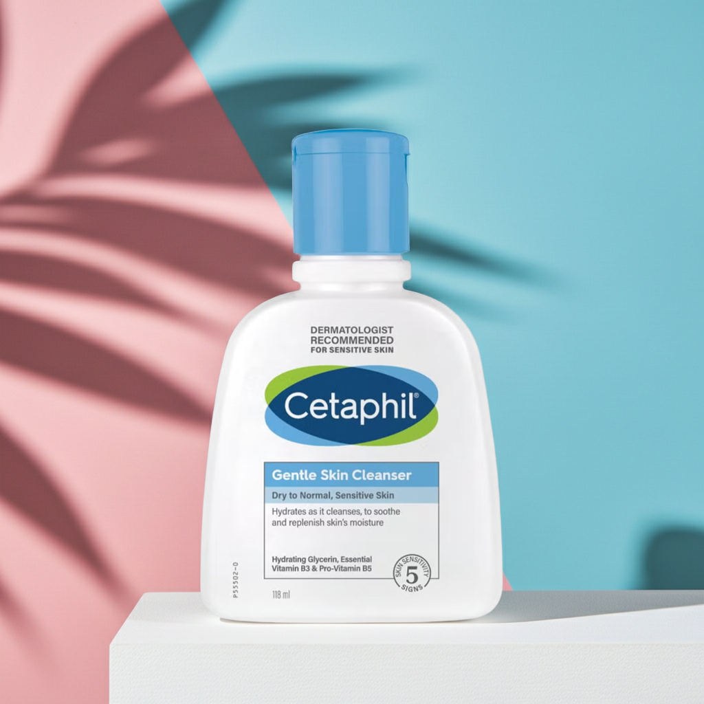 Cetaphil Gentle Skin Cleanser for Dry to Normal Sensitive Skin 118ml