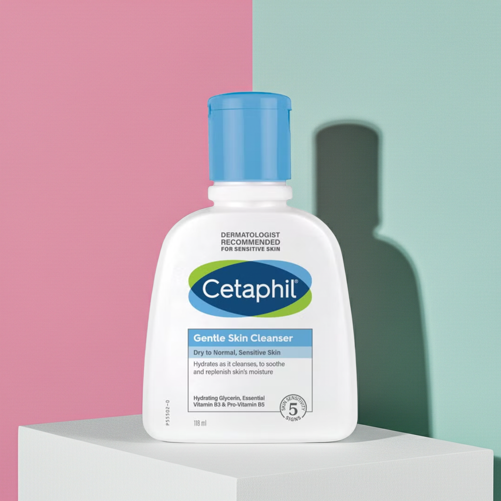 Cetaphil Gentle Skin Cleanser for Dry to Normal Sensitive Skin 118ml