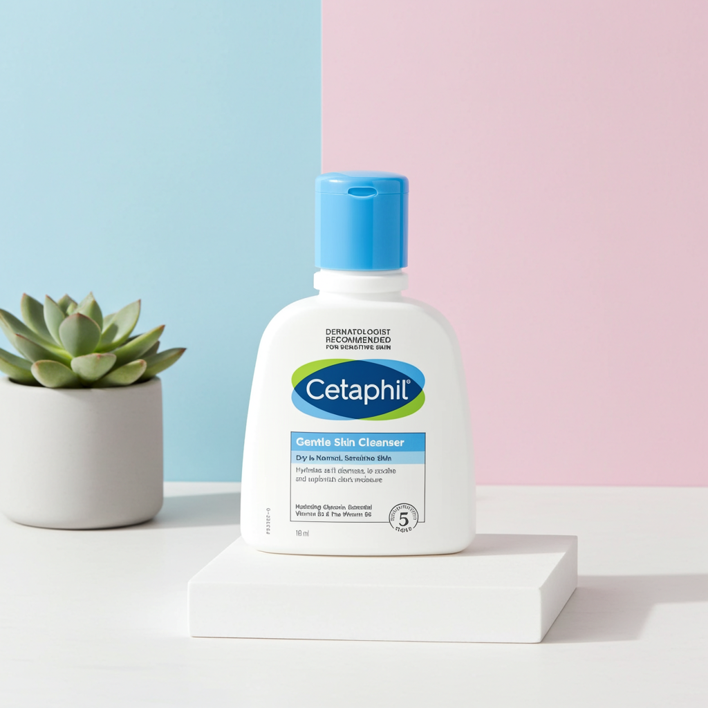 Cetaphil Gentle Skin Cleanser for Dry to Normal Sensitive Skin 118ml