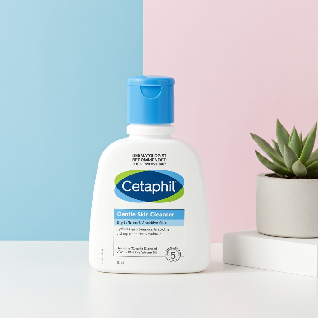 Cetaphil Gentle Skin Cleanser for Dry to Normal Sensitive Skin 118ml