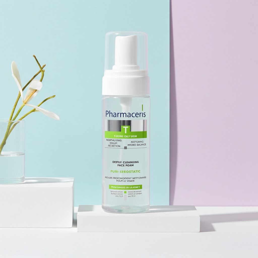 Pharmaceris Puri-Sebostatic Cleansing Face Foam for Oily & Acne-Prone Skin 150 ml