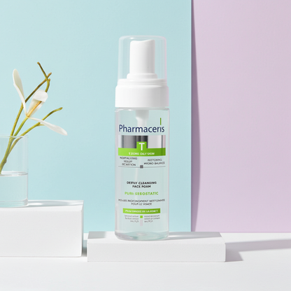 Pharmaceris Puri-Sebostatic Cleansing Face Foam for Oily & Acne-Prone Skin 150 ml