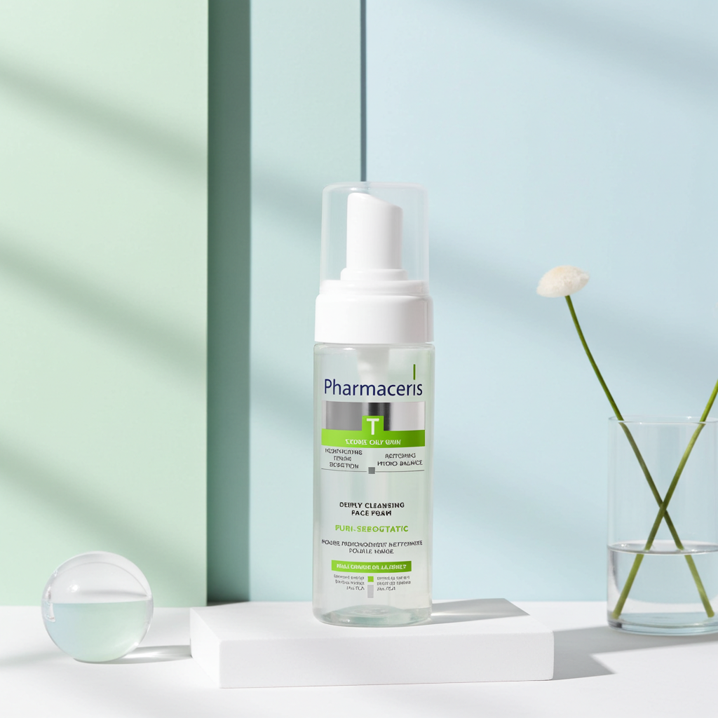Pharmaceris Puri-Sebostatic Cleansing Face Foam for Oily & Acne-Prone Skin 150 ml