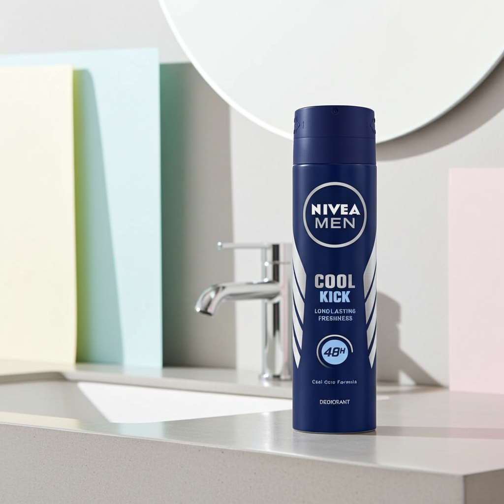 Nivea Men Cool Kick Antiperspirant Deodorant Spray 150ml