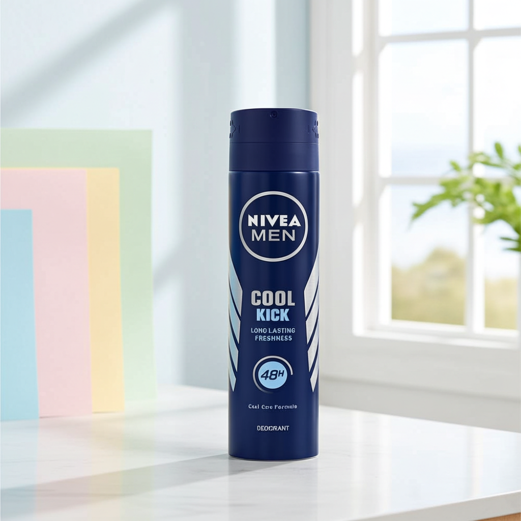 Nivea Men Cool Kick Antiperspirant Deodorant Spray 150ml